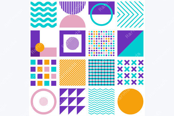 Download Geometric Simple Shapes Minimal Pattern - Minimal Collection
